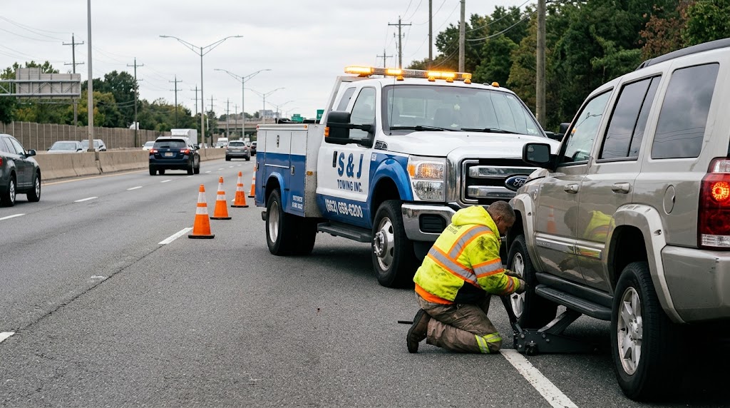 Emergency Roadside Service in Newark NJ